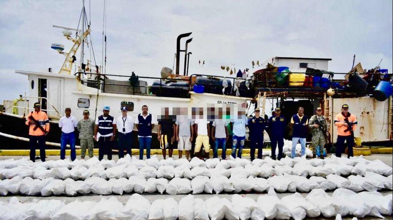 Tripulantes fueron conducidos a San Andrés.