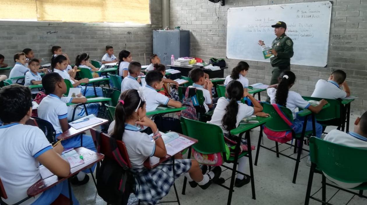 La campaña es transmitida a los jóvenes a través de charlas de sensibilización.