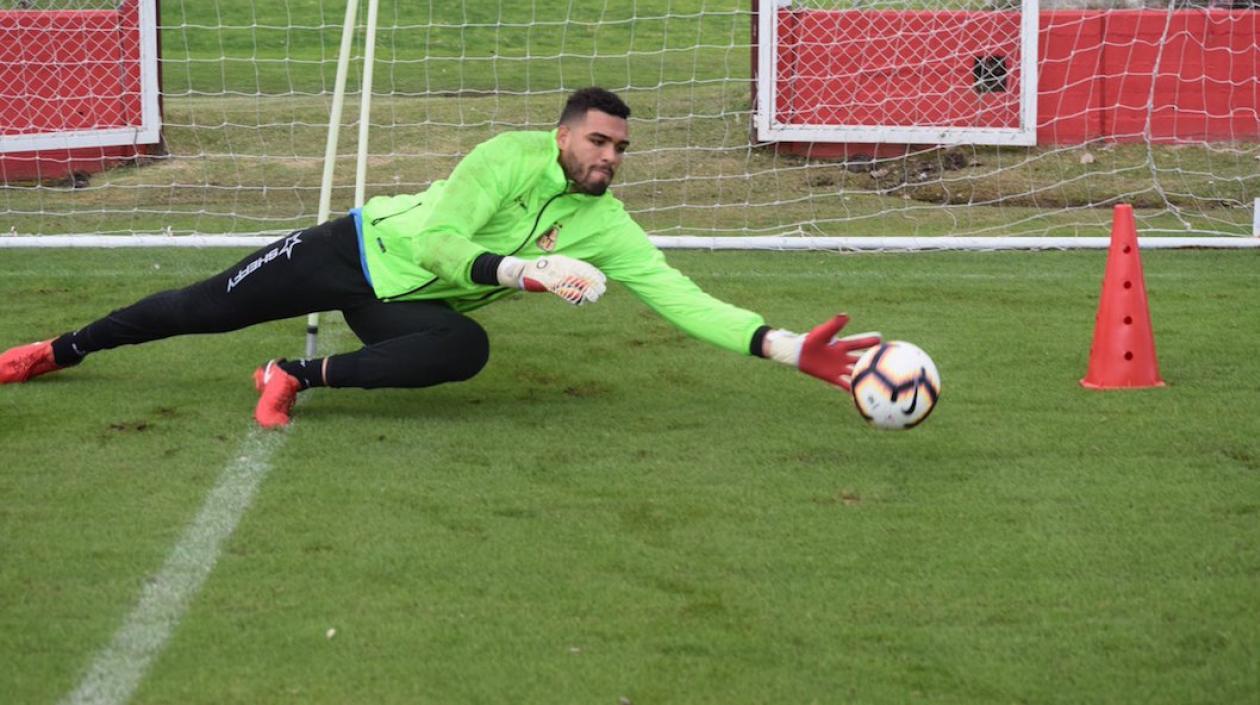 Álvaro Montero, arquero titular del Deportes Tolima.