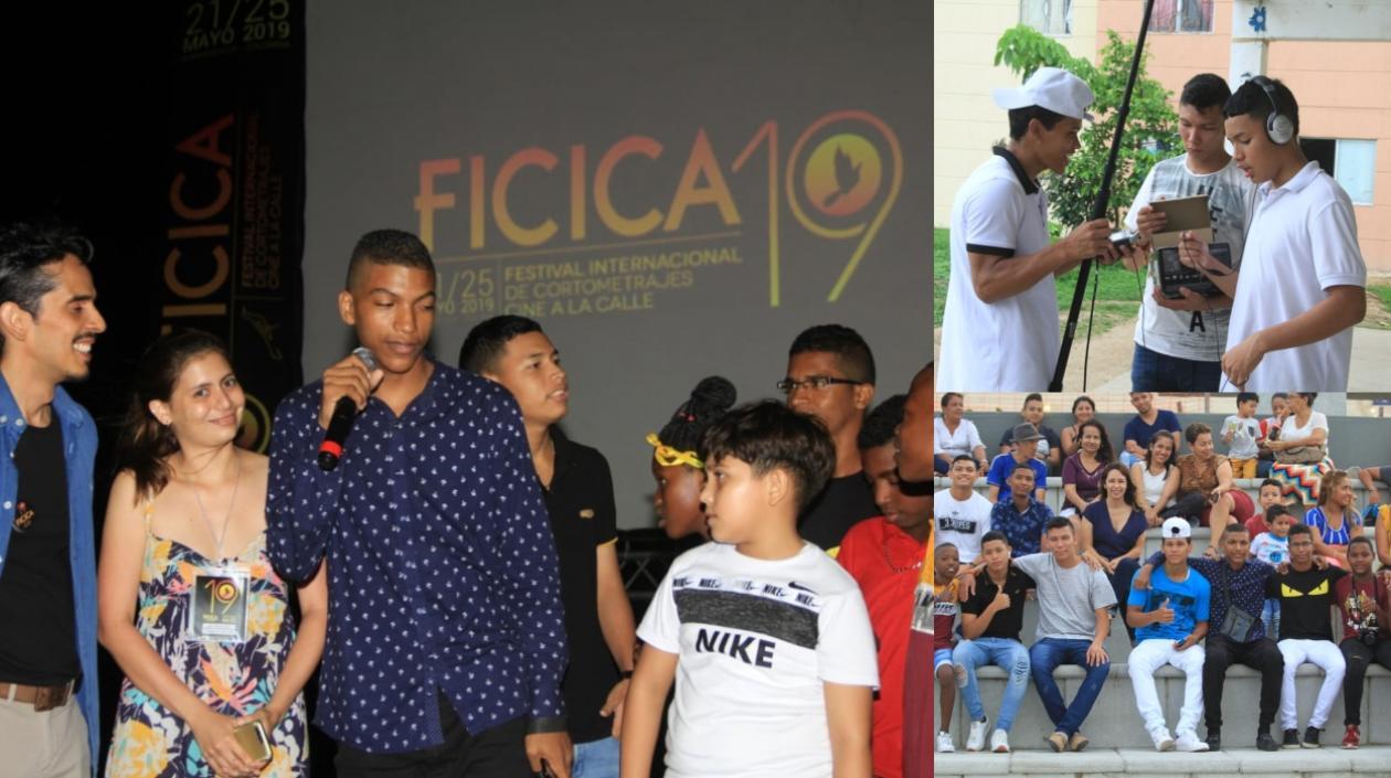 Los jóvenes de Villas de la Cordialidad.