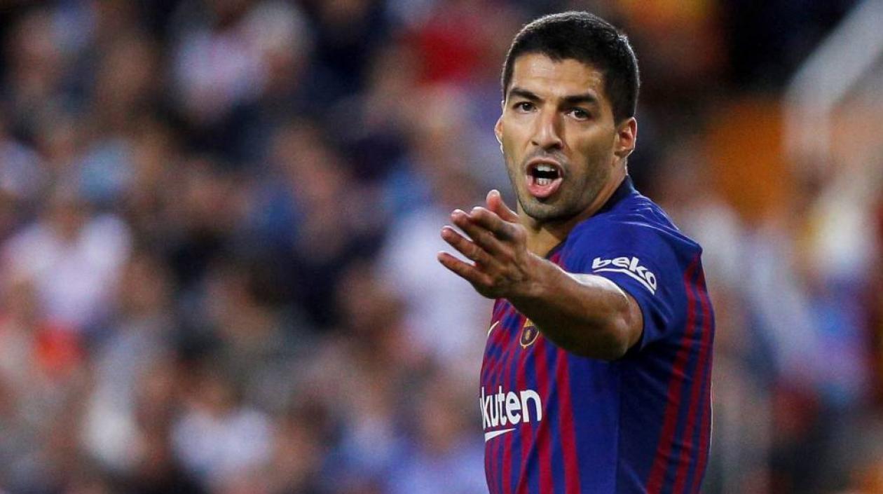 El delantero uruguayo Luis Suárez.
