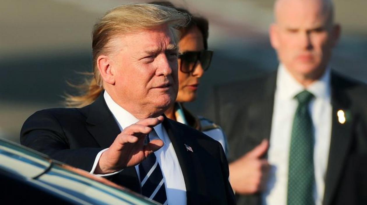 Donald Trump, presidente de Estados Unidos. 