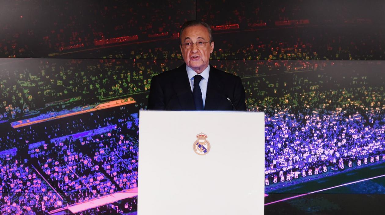 Florentino Pérez, presidente del Real Madrid.