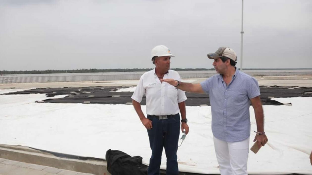 El Alcalde de Barranquilla, Alejandro Char.