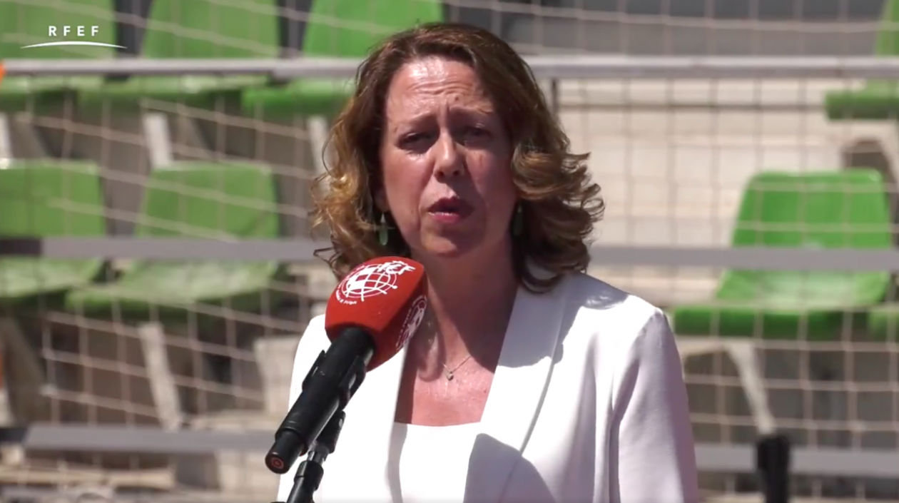 La vicepresidenta de asuntos de integridad de la RFEF, Ana Muñoz.