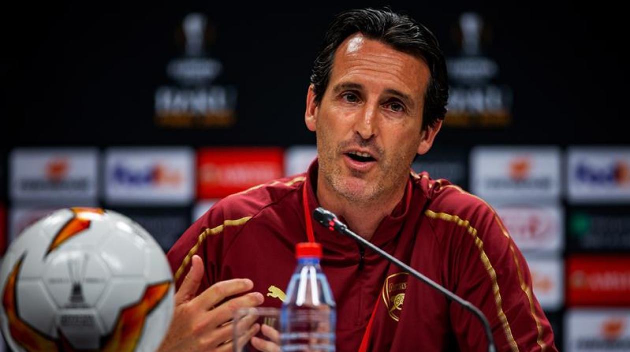 El entrenador del Arsenal, Unai Emery.