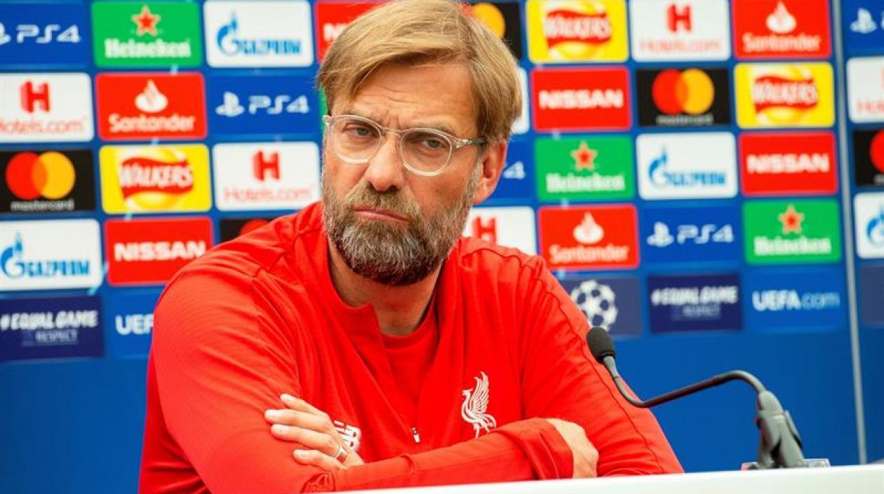 El entrenador del Liverpool, Jurgen Klopp.