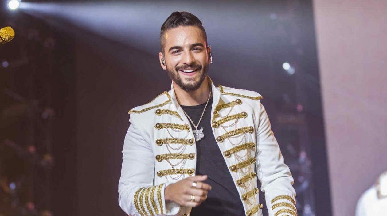 El cantante colombiano Maluma.