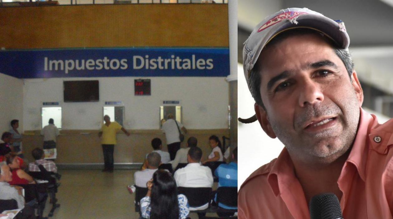 Alcalde Alejandro Char hizo un llamado a los contribuyentes para que paguen el impuesto predial.