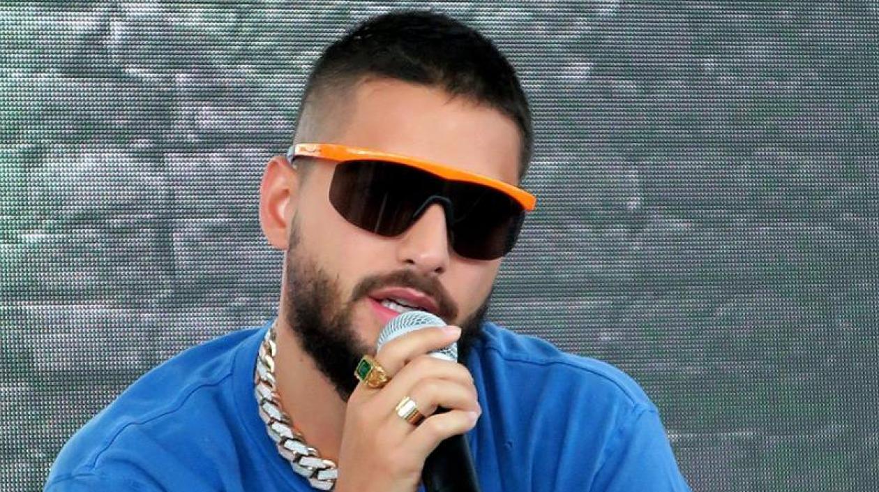 El cantante Maluma.