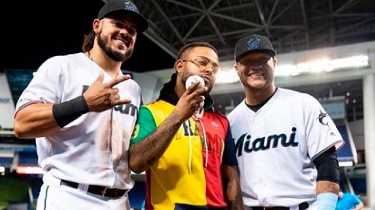 Jorge Alfaro, Kevin Flórez y Harold Ramírez.