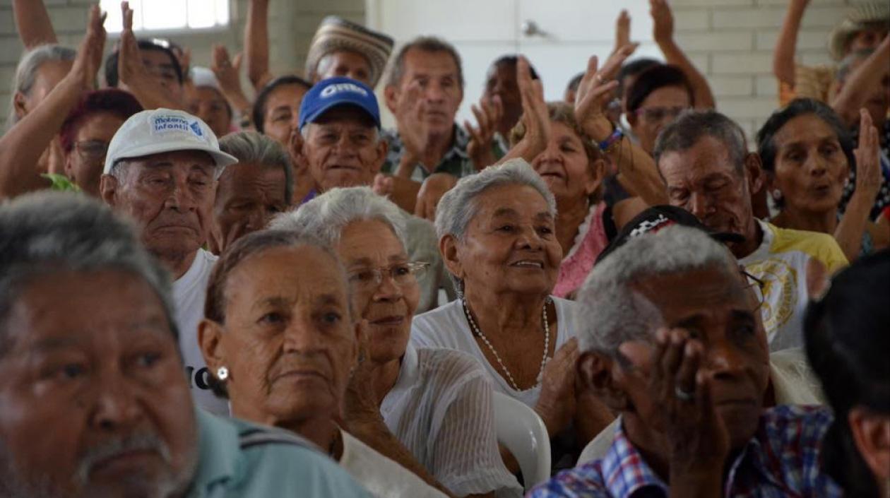 Adultos mayores de Soledad.