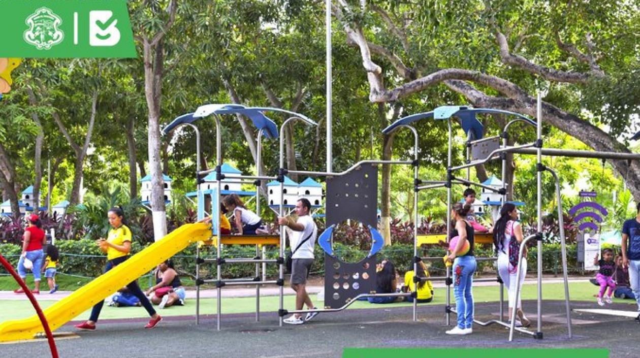 Parque Suri Salcedo de Barranquilla.