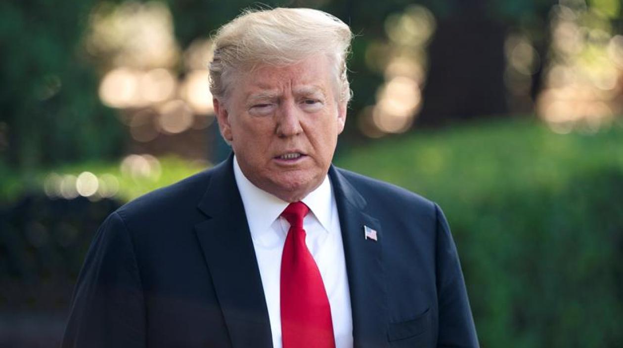 Donald Trump, presidente de Estados Unidos. 