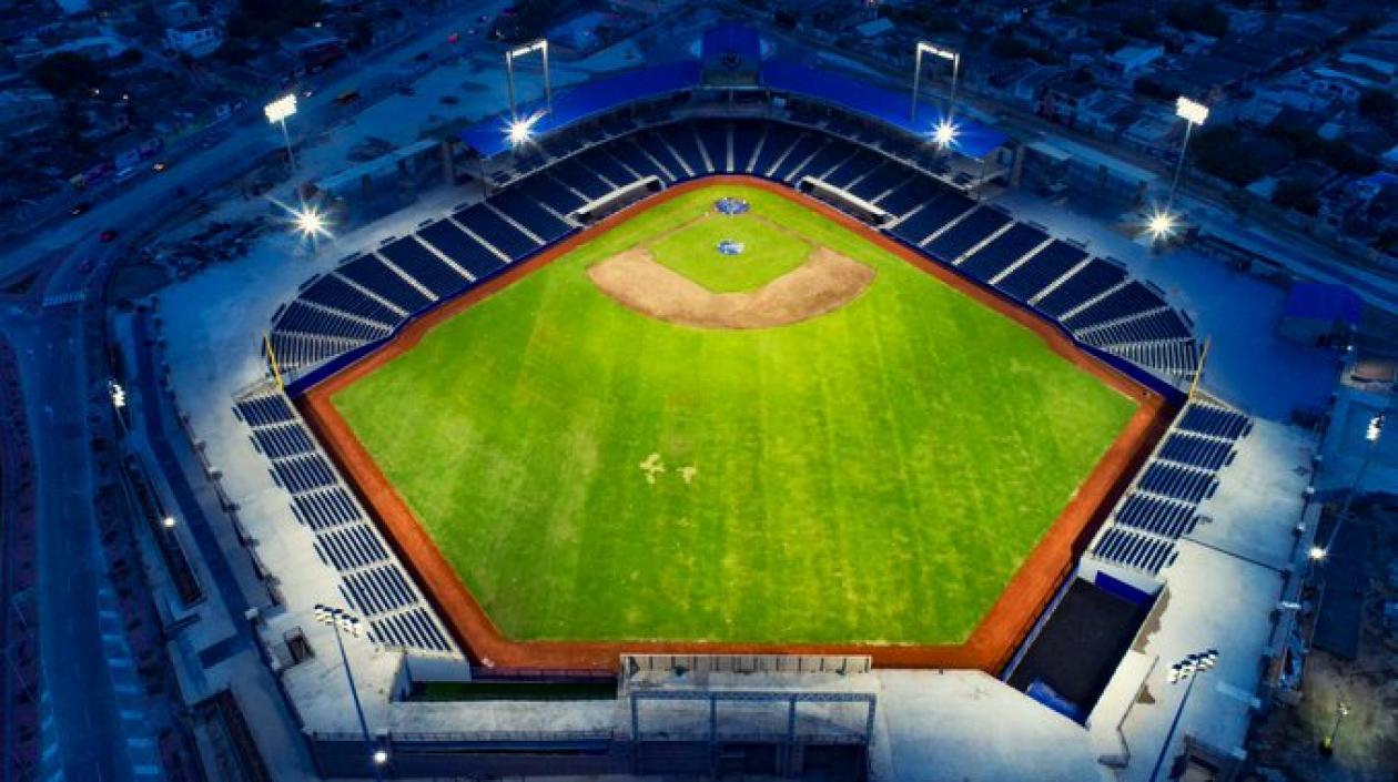 El estadio Édgar Rentería.