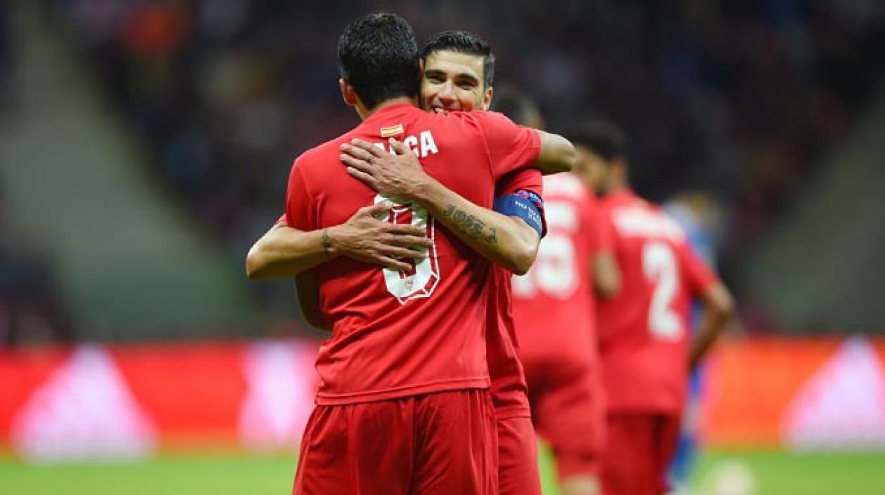 Carlos Bacca y José Antonio Reyes.