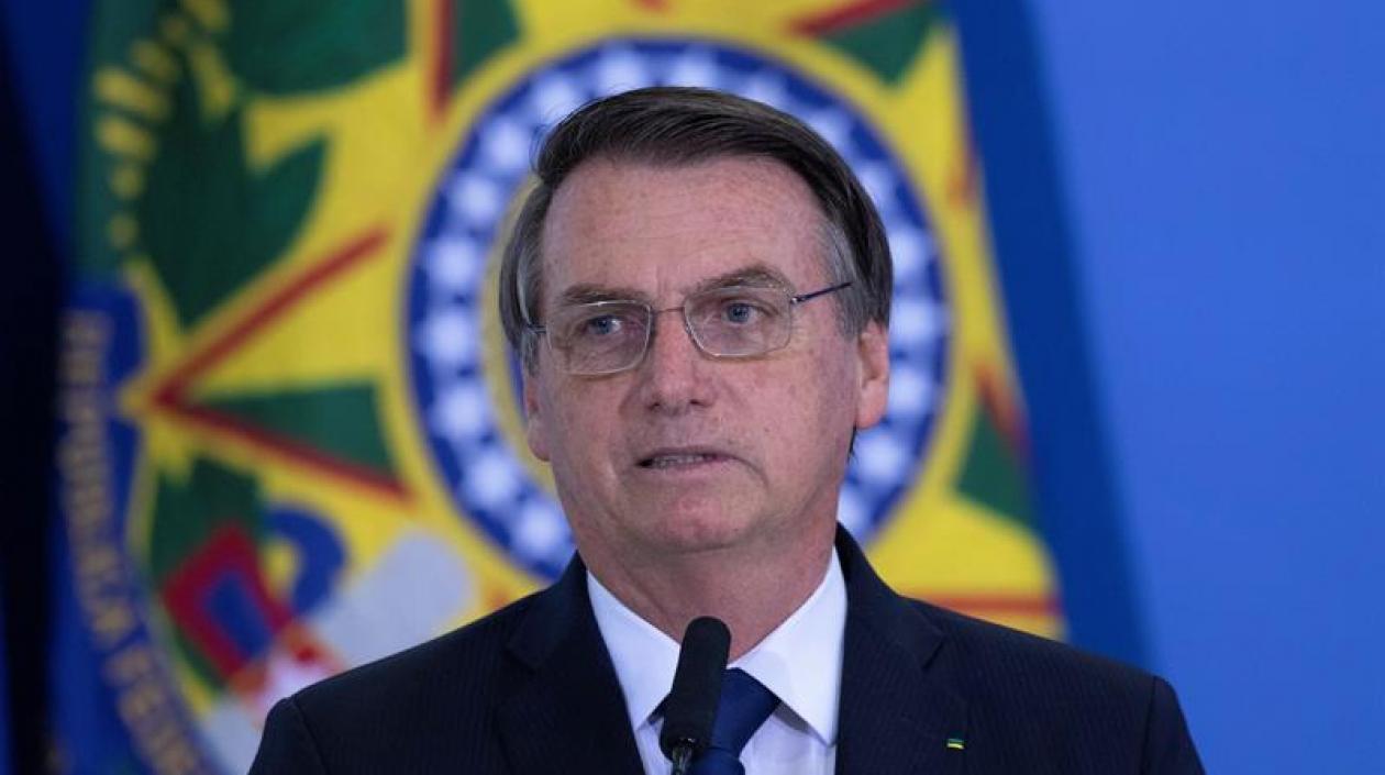 El presidente de Brasil, Jair Bolsonaro.