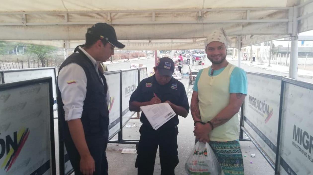 Francisco Eduardo Salazar Andrade expulsado de origen Venezolano. 