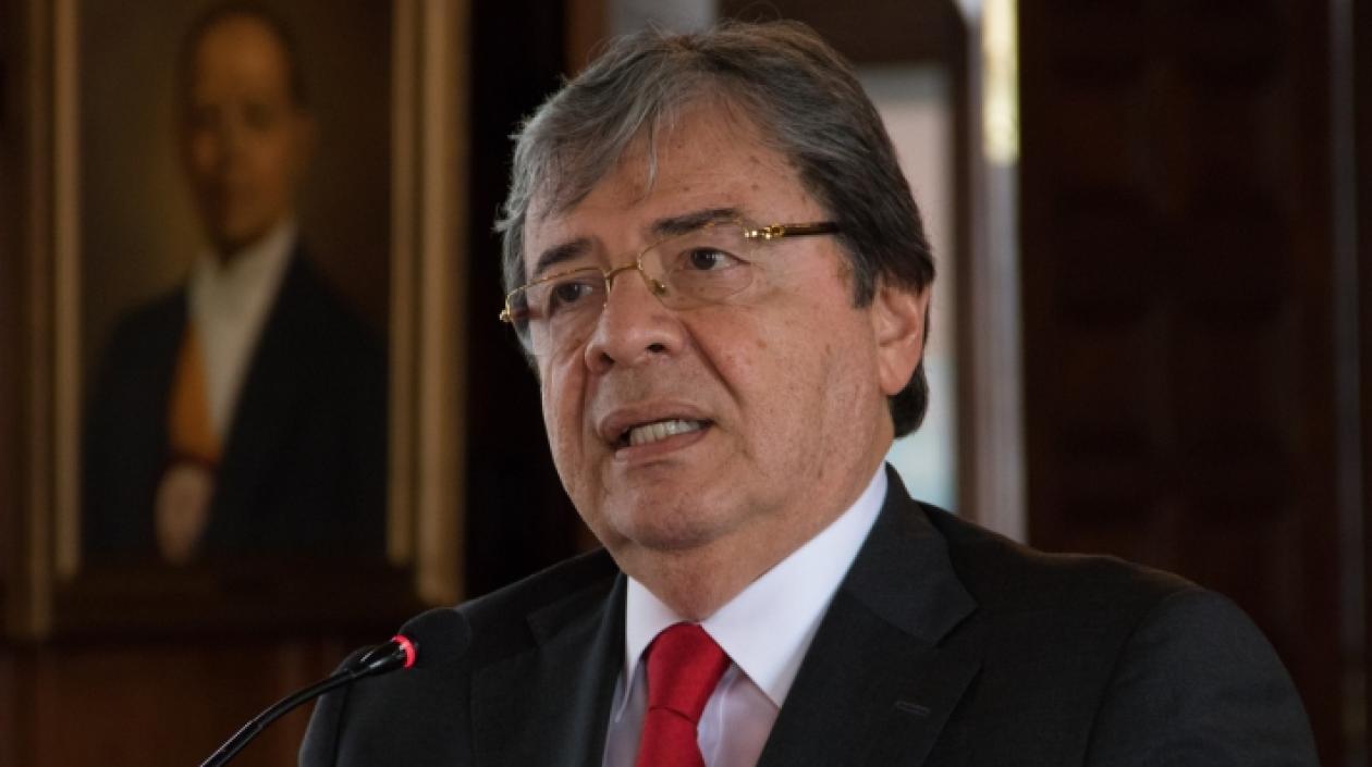 Carlos Holmes Trujillo, canciller de Colombia.