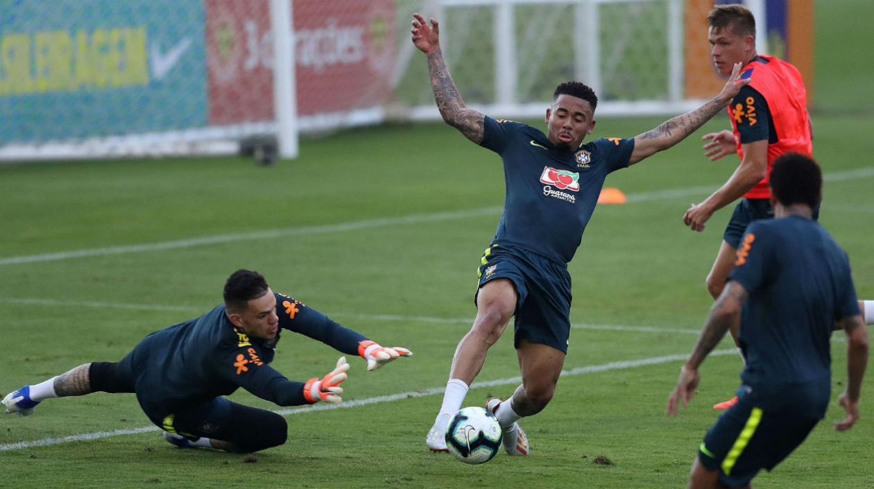 Gabriel Jesús, delantero brasileño. 