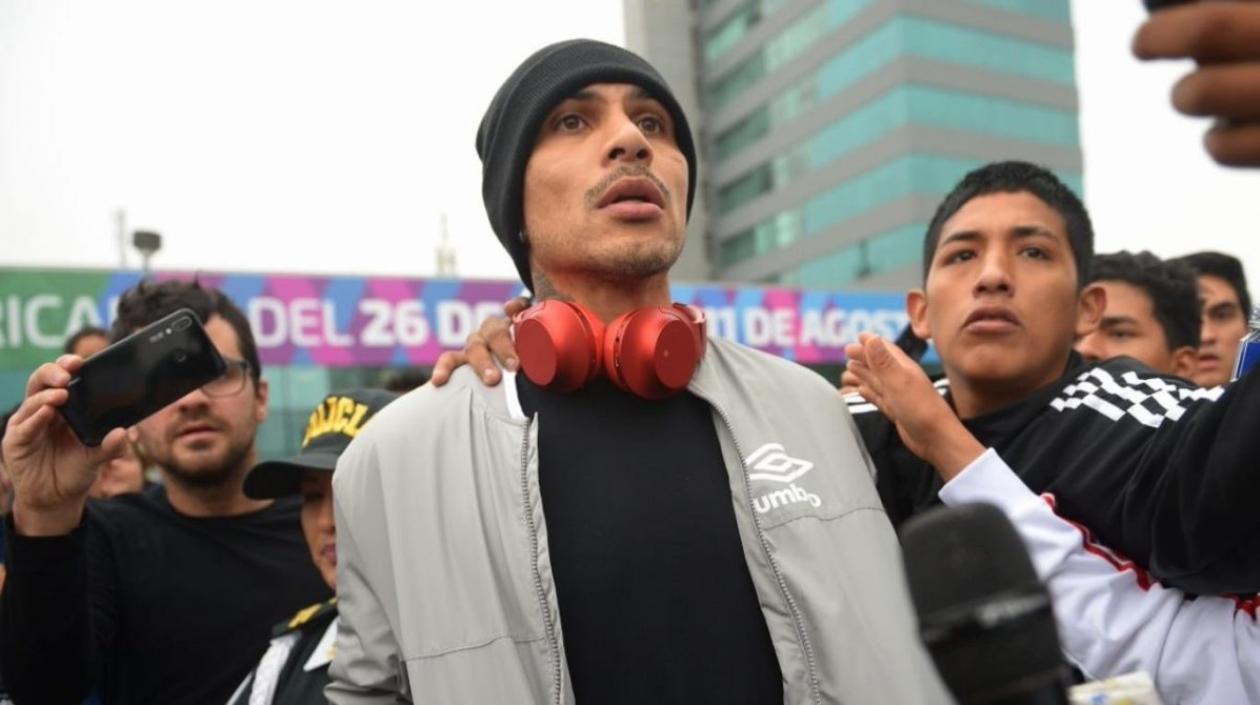 El delantero peruano Paolo Guerrero.