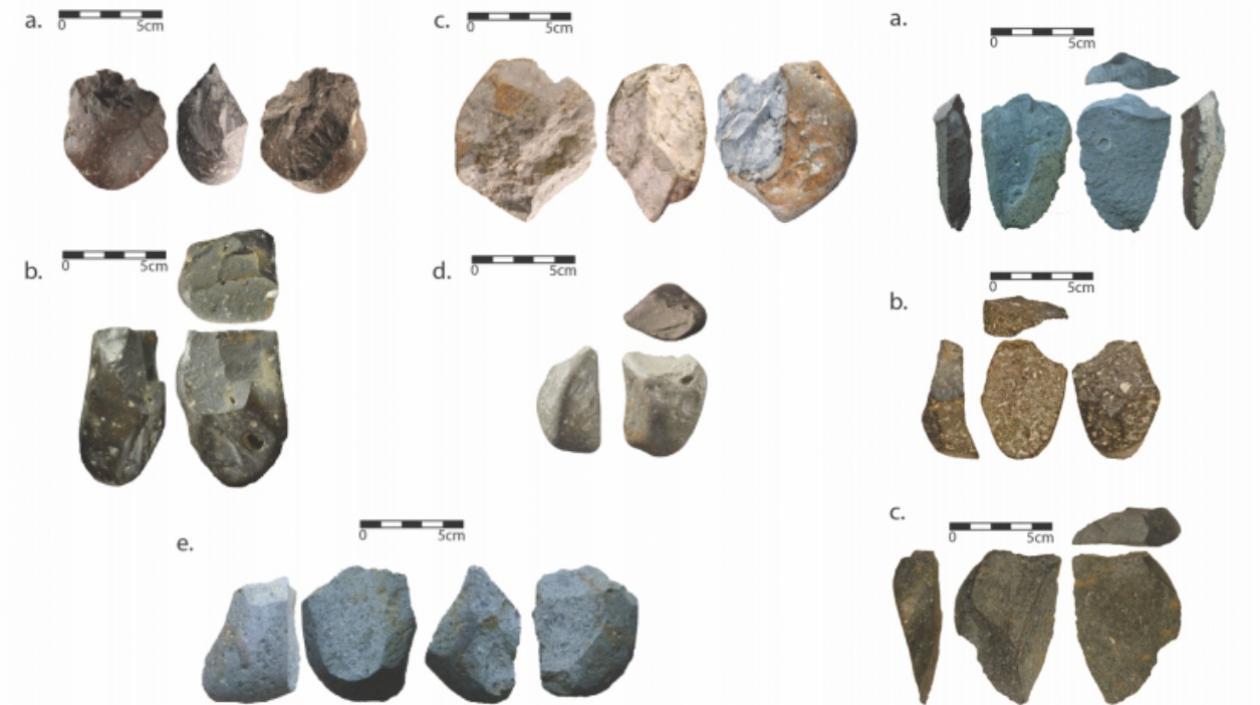  Fueron necesarios varios años de excavación a mano para hallar estos elementos.