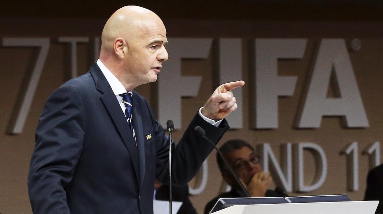 Gianni Infantino, presidente de la FIFA.