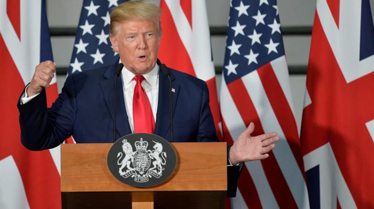 Donald Trump, presidente de Estados Unidos. 