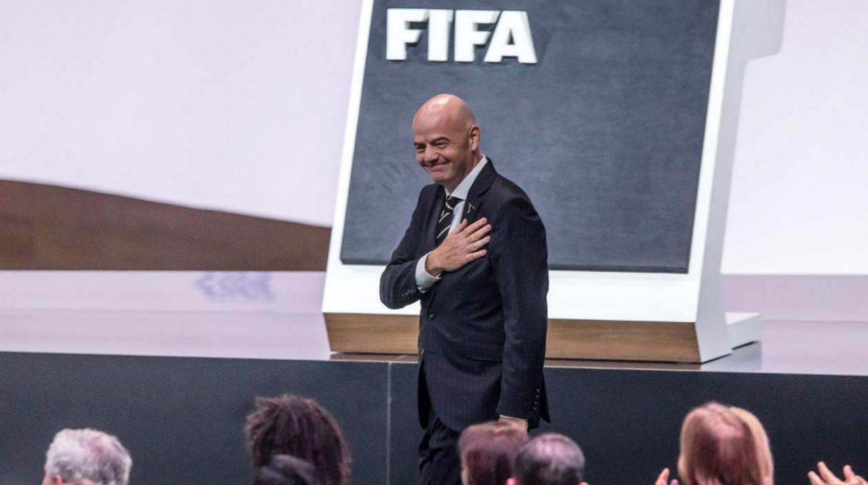 Gianni Infantino, presidente de la FIFA. 