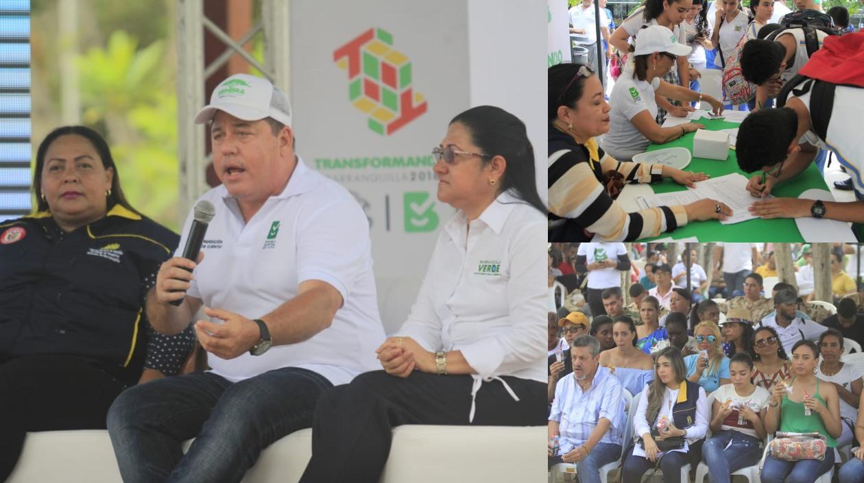 El gerente de ADI, Alberto Salah, durante la rendición de cuentas del 2018.