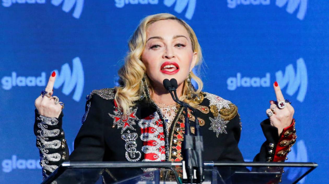 La cantante Madonna.