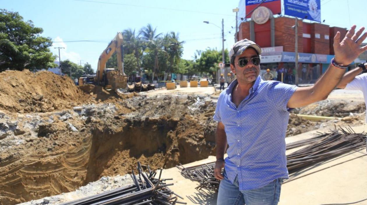 El Alcalde de Barranquilla, Alejandro Char.