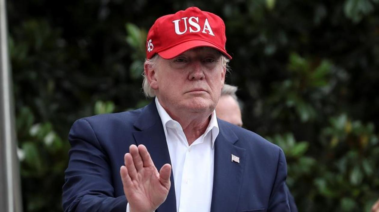 Donald Trump, presidente de los Estados Unidos.