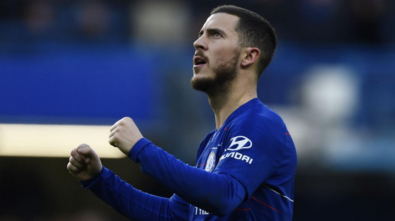 Eden Hazard, jugador belga. 