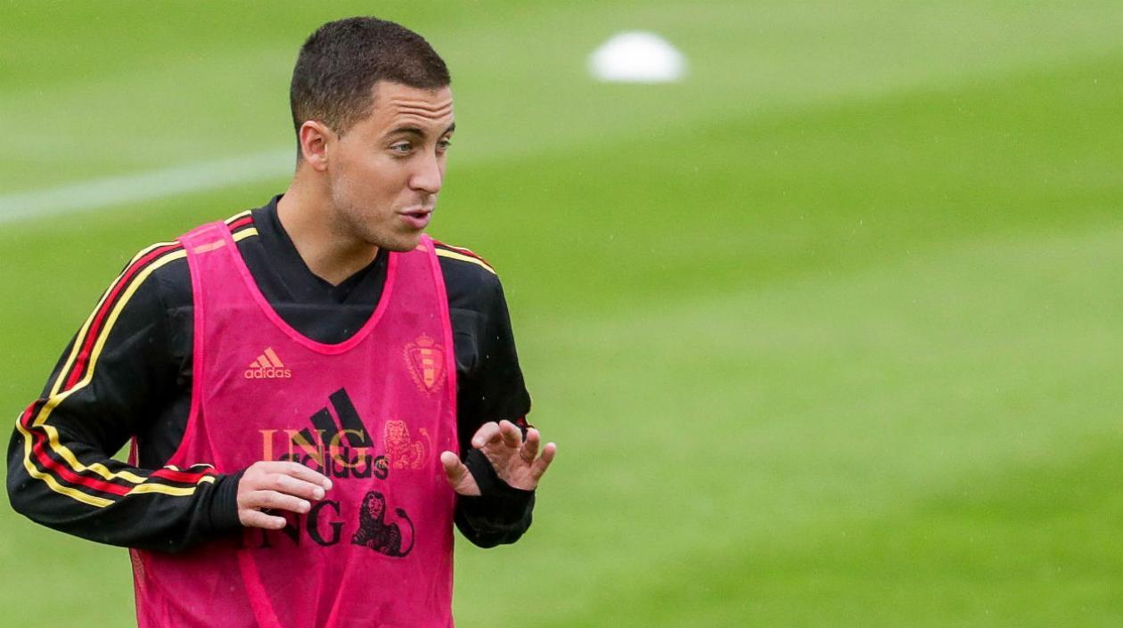 Eden Hazard, delantero belga. 