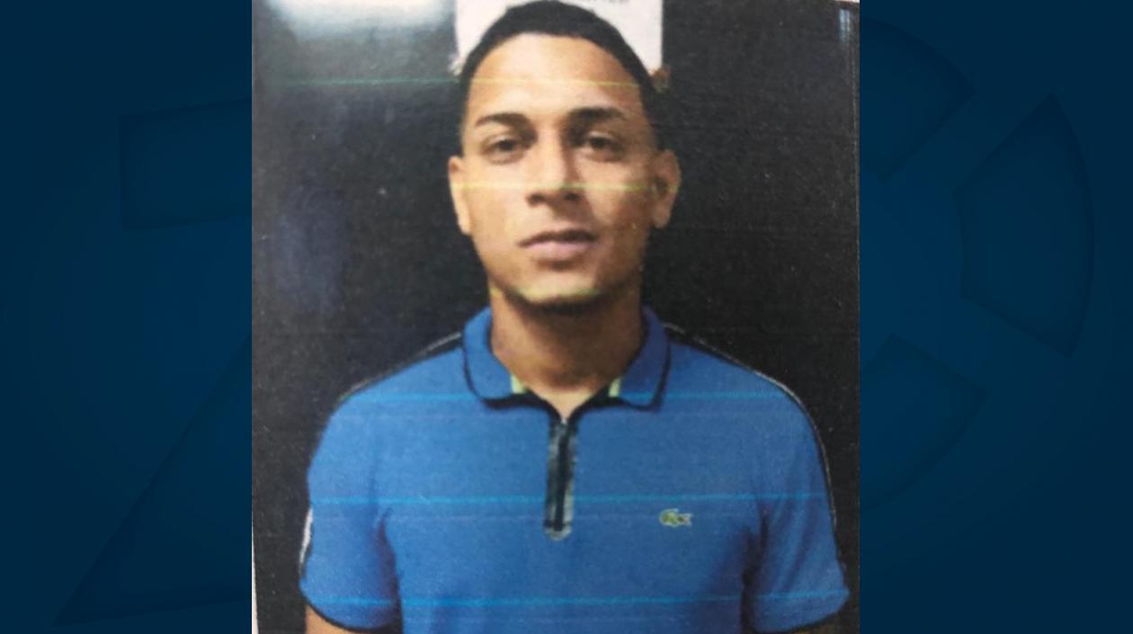 Jean Carlos Campo García, capturado. 