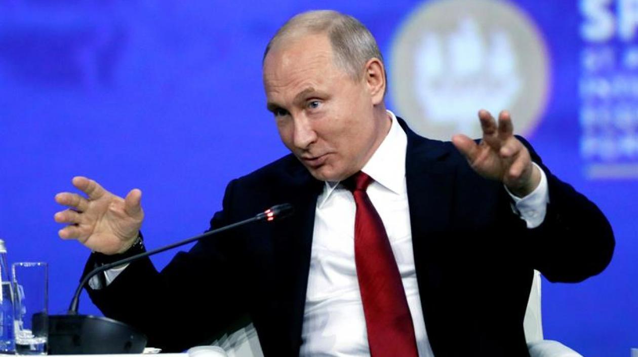 El Presidente de Rusia, Vladimir Putin.