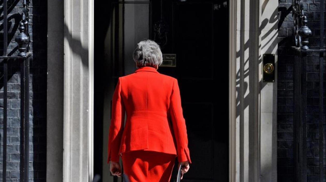 La primera ministra británica, Theresa May.