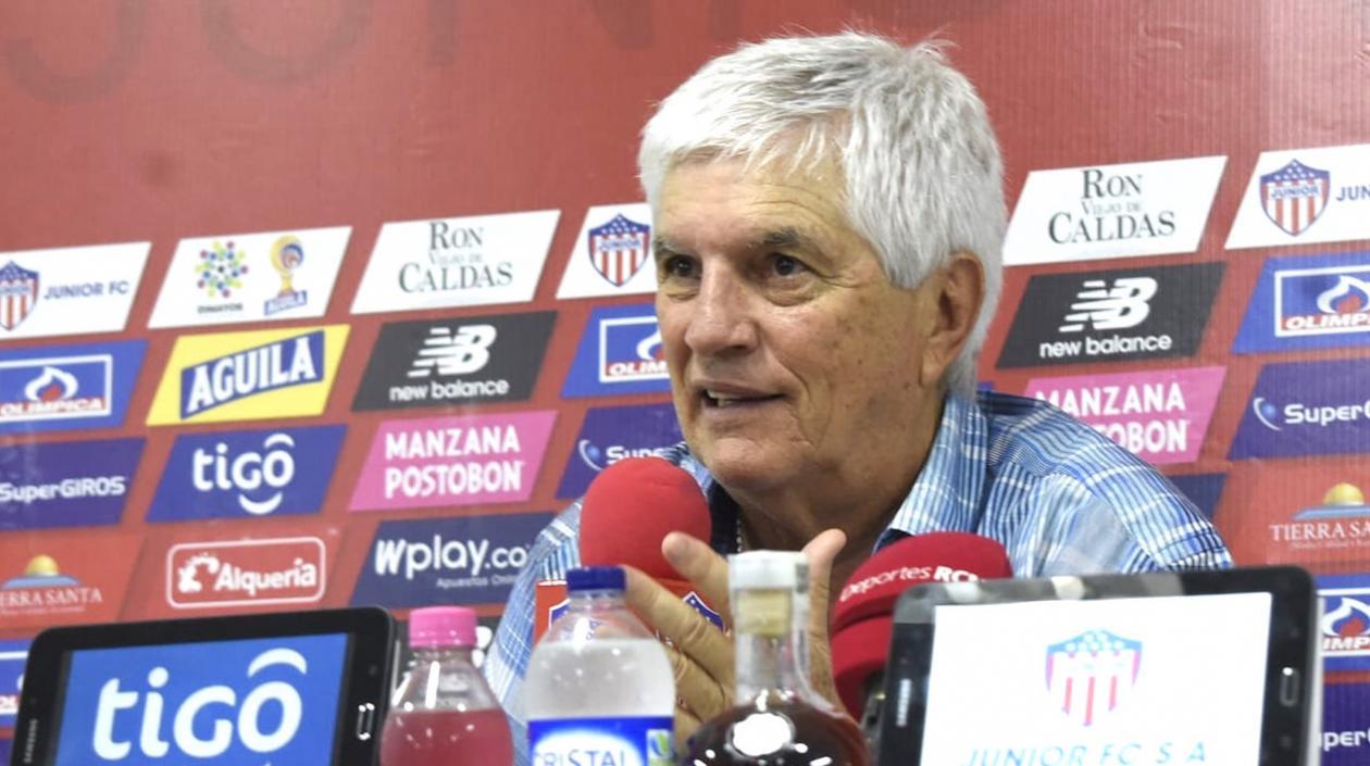 Julio Comesaña, Técnico del Junior.