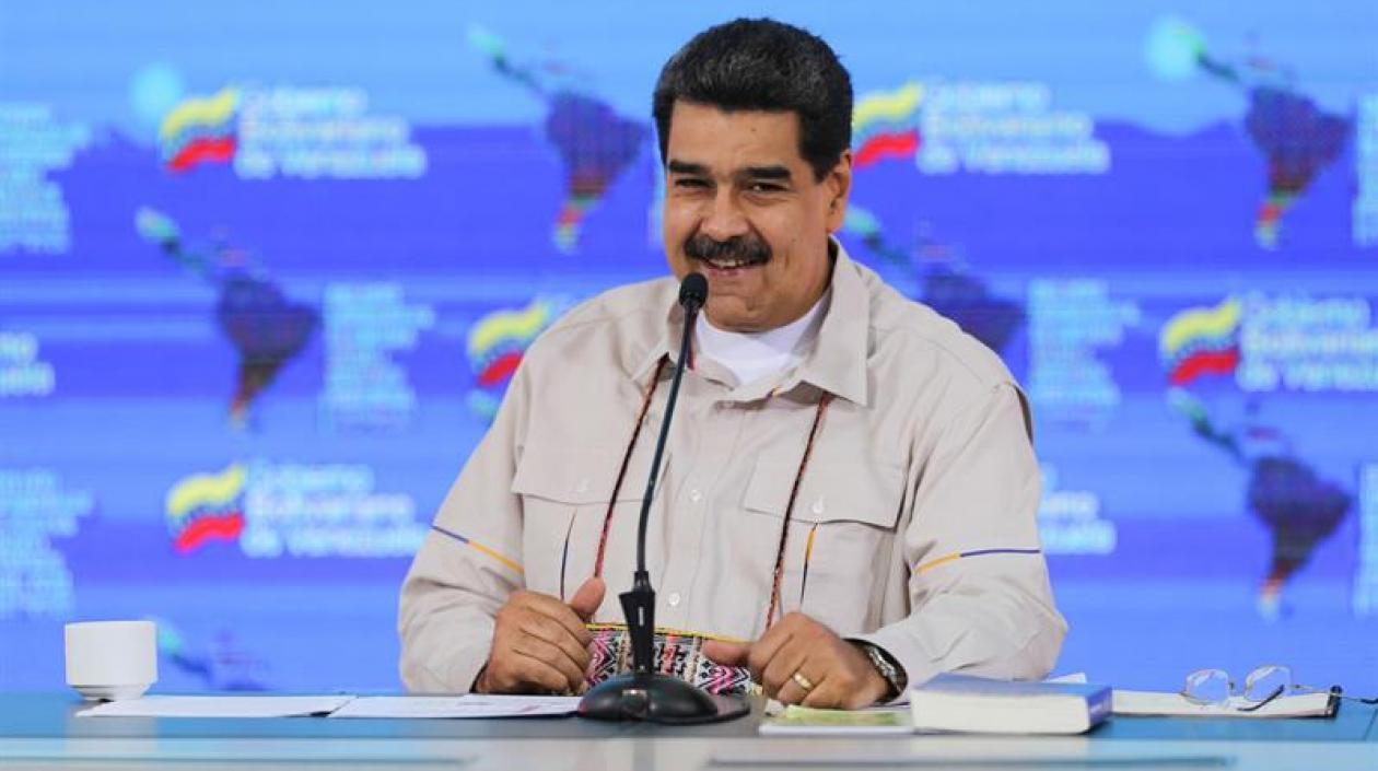 El Presidente de Venezuela, Nicolás Maduro.