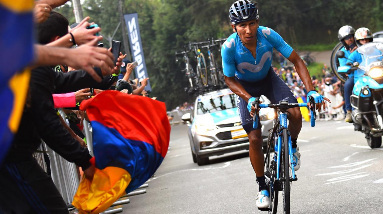 Nairo Quintana, ciclista colombiano. 