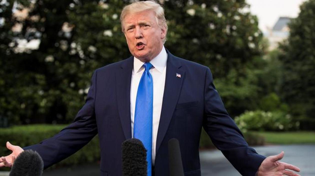 Donald Trump, presidente de Estados Unidos.