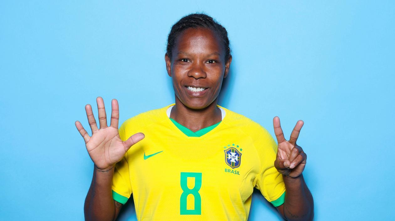 Formiga, jugadora brasileña. 