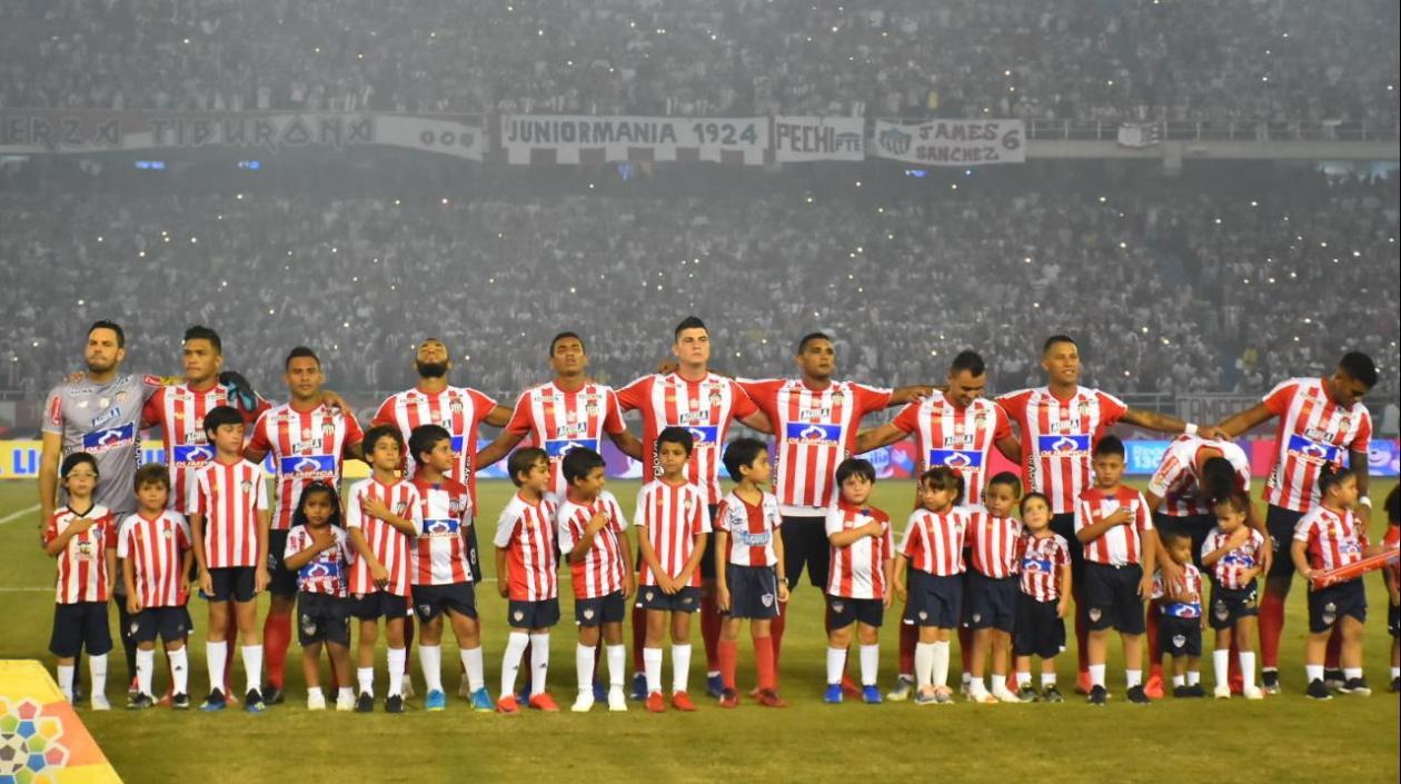 Junior espera el respaldo de su hinchada en Bogotá. 