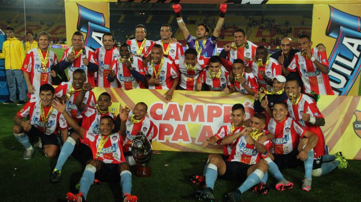 Junior se consagró campeón de la Copa Águila, en Bogotá. 