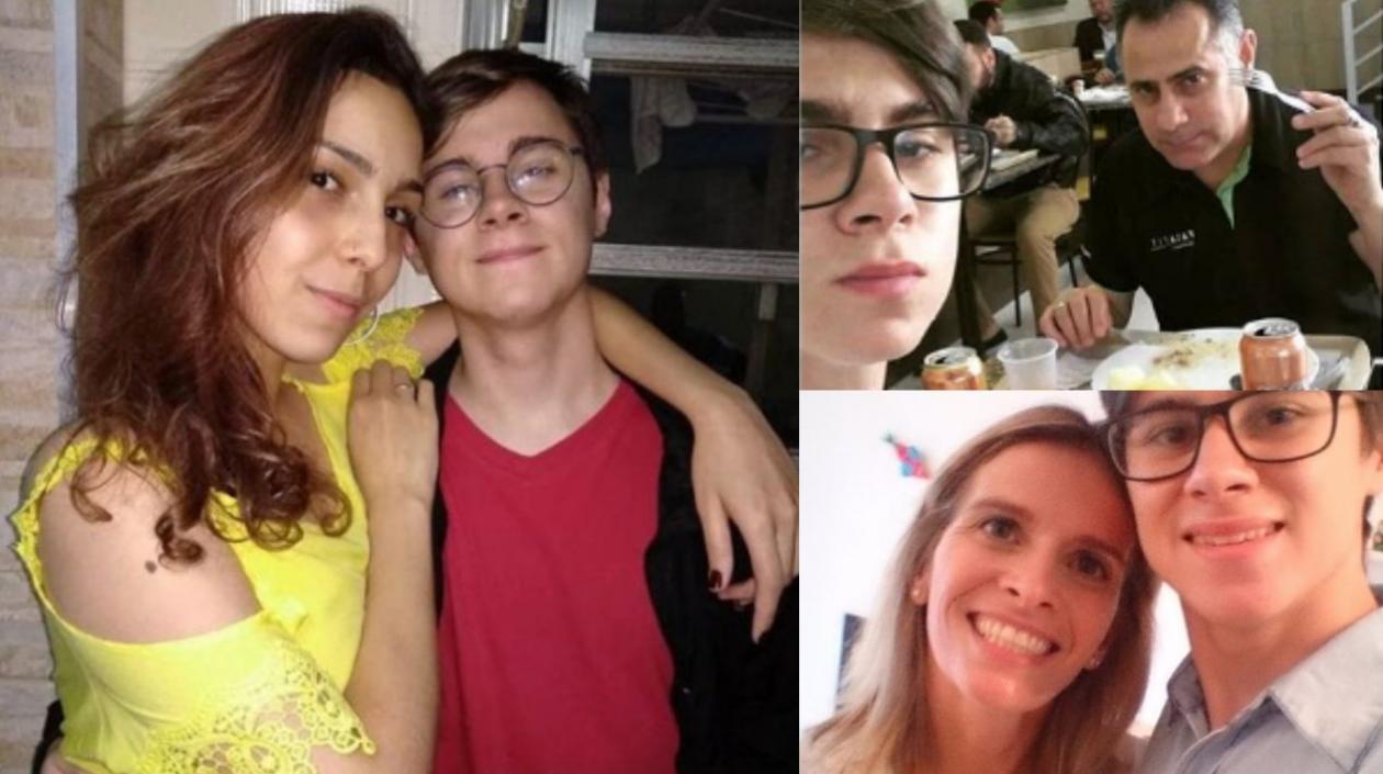 El suegro asesinó a Rafael Henrique Miguel, foto de la izquierda, y a sus padres, en la foto a la derecha.