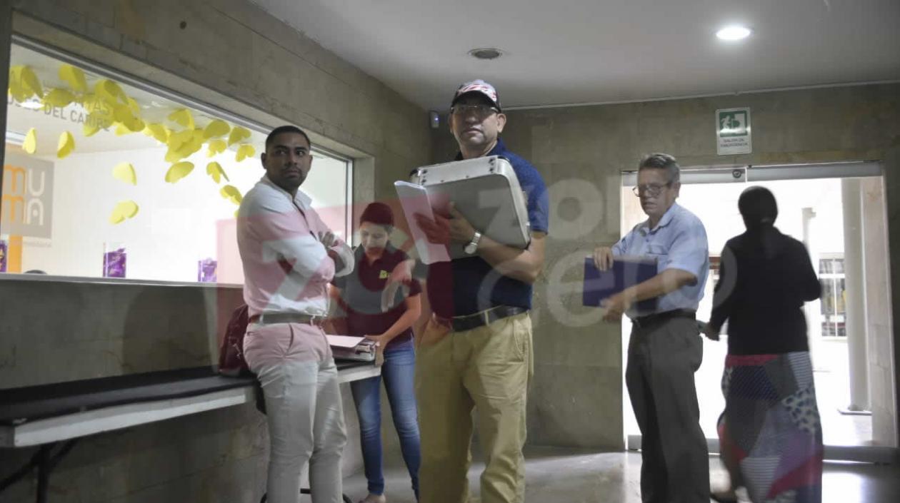 Diligencia de secuestro y embargo del Parque Cultural del Caribe 