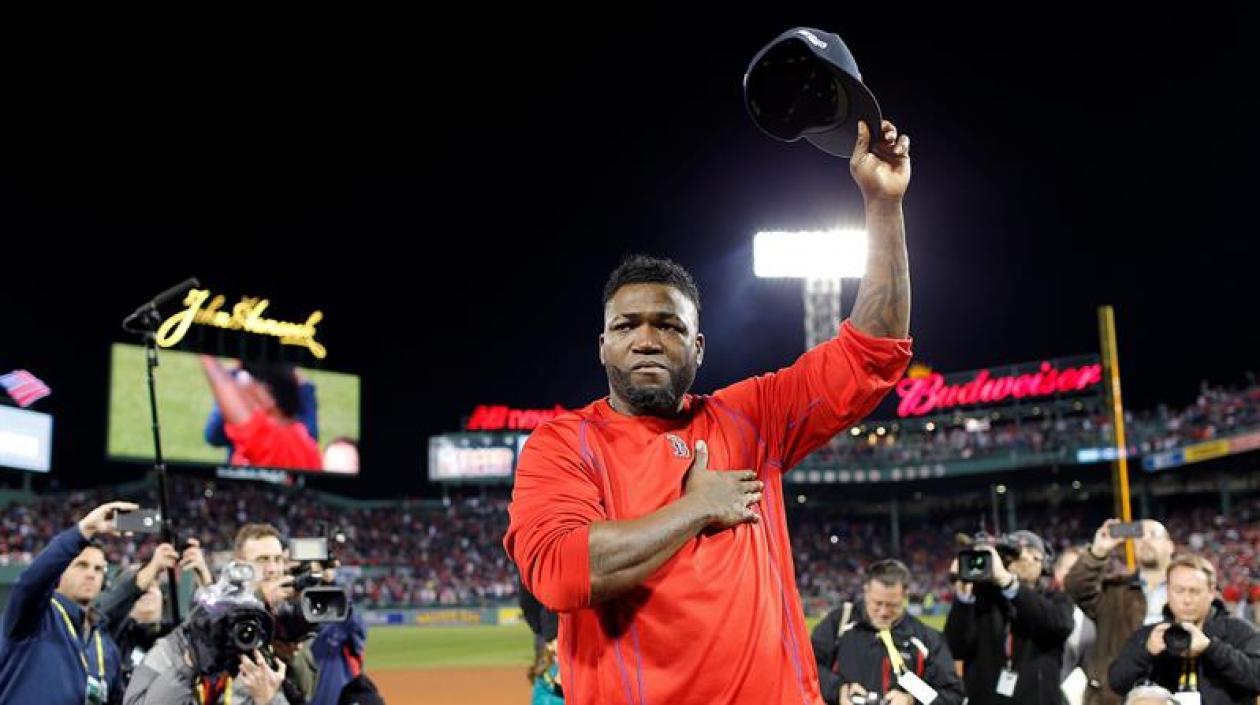 El expelotero David Ortiz.