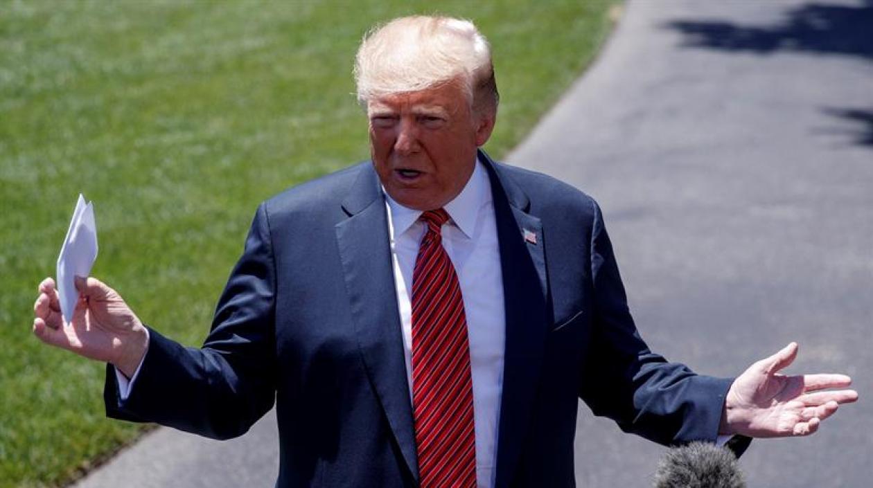 Donald Trump, presidente de Estados Unidos.