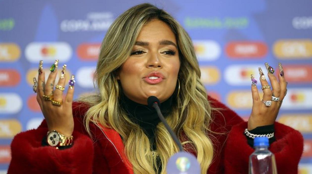 La cantante colombiana Karol G.